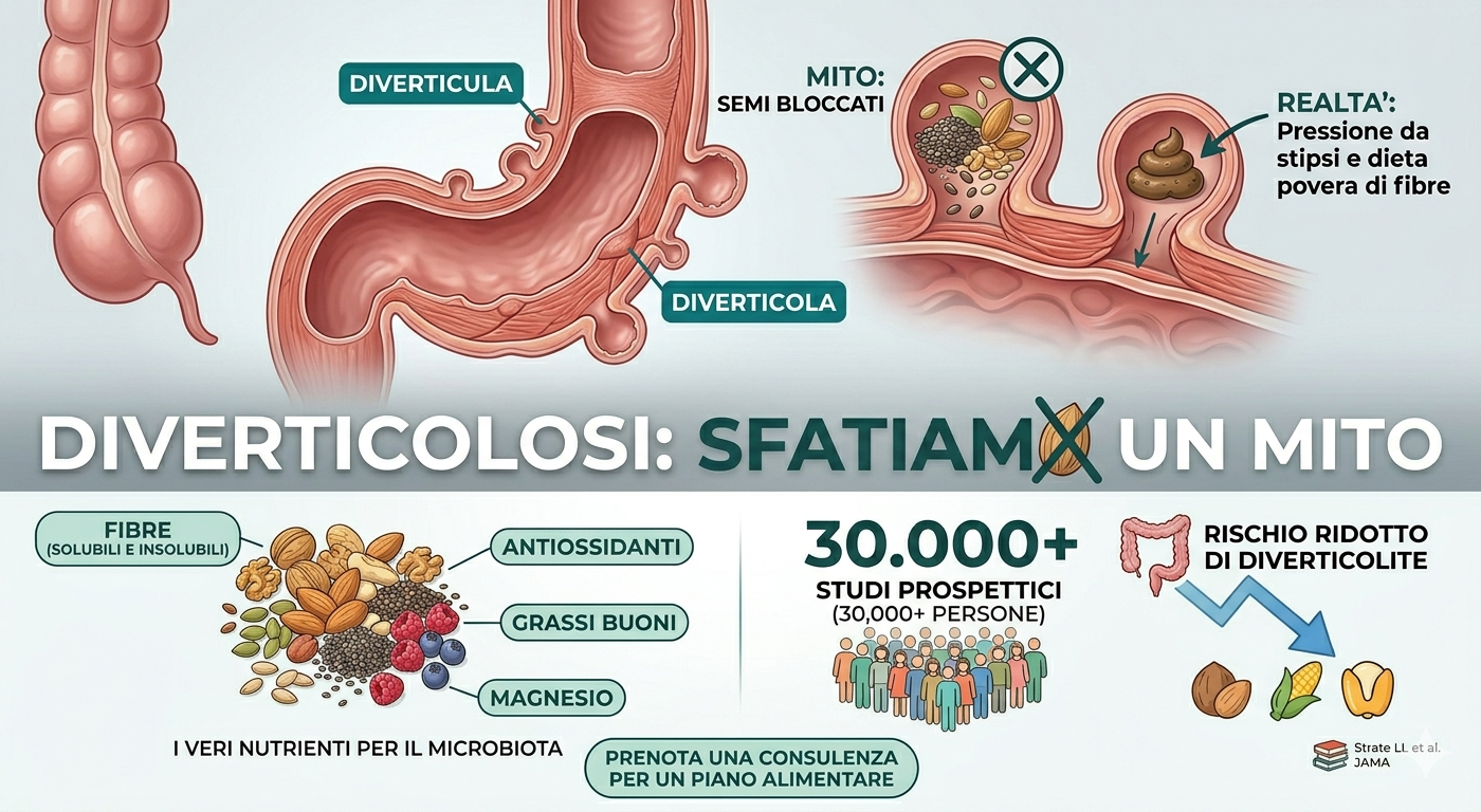 Diverticoli e Semi: Perch&eacute; &egrave; ora di sfatare un vecchio mito