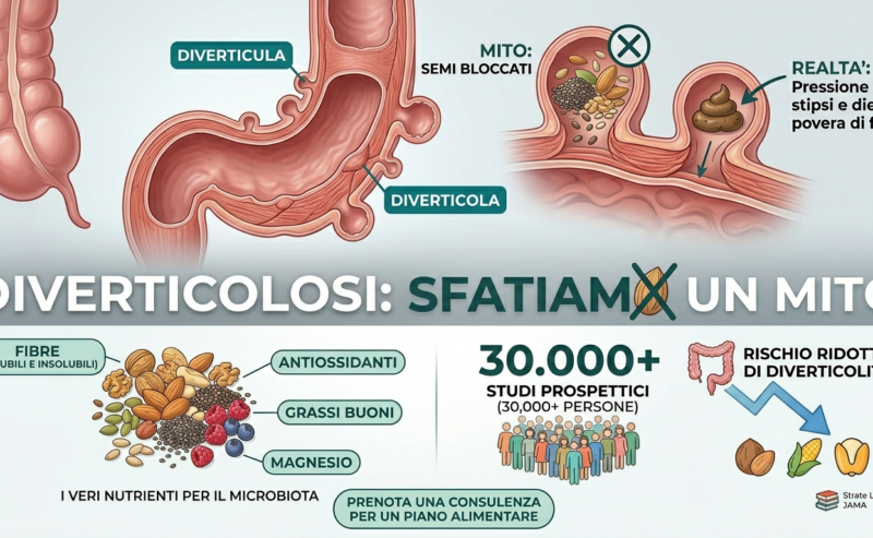 Diverticoli e Semi: Perch&eacute; &egrave; ora di sfatare un vecchio mito